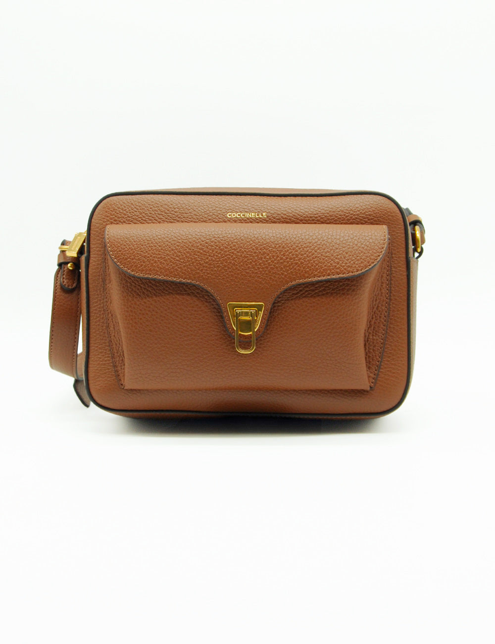 Coccinelle Camera Case Beat Soft Large Cognac
