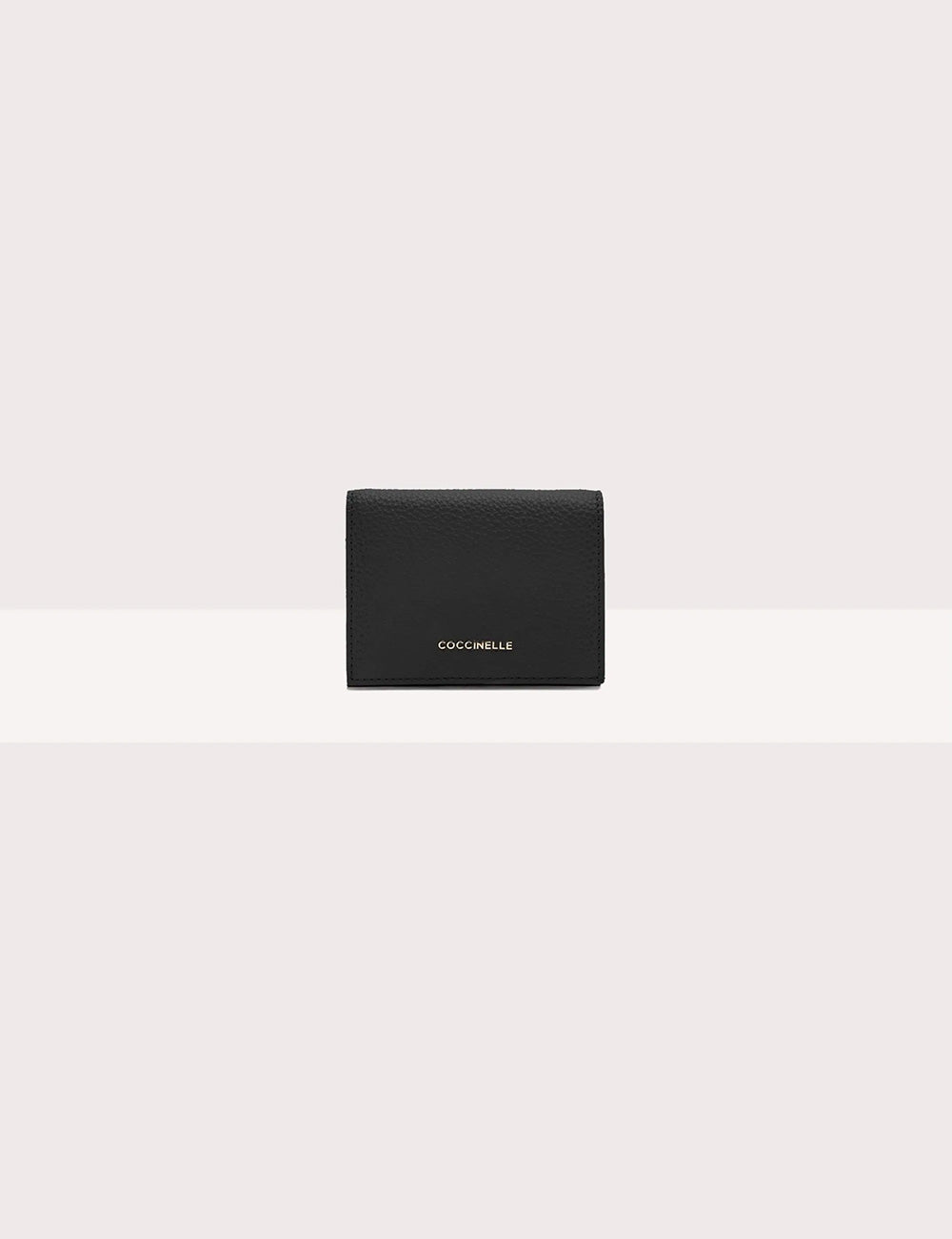 Coccinelle Portafoglio Metallic Soft Noir