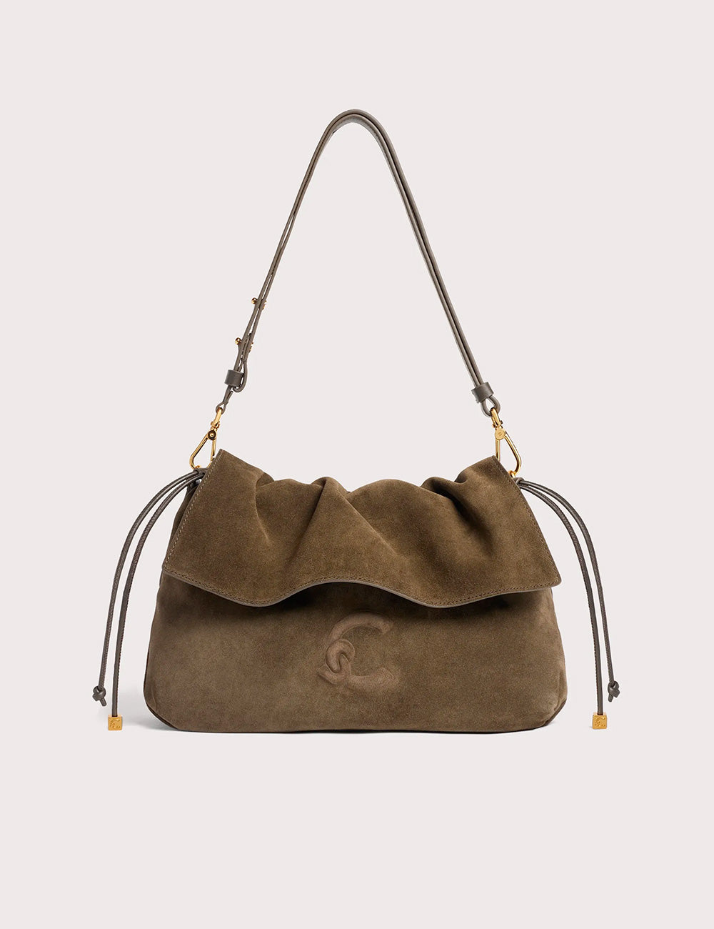 Coccinelle Lidia Suede Small Fango