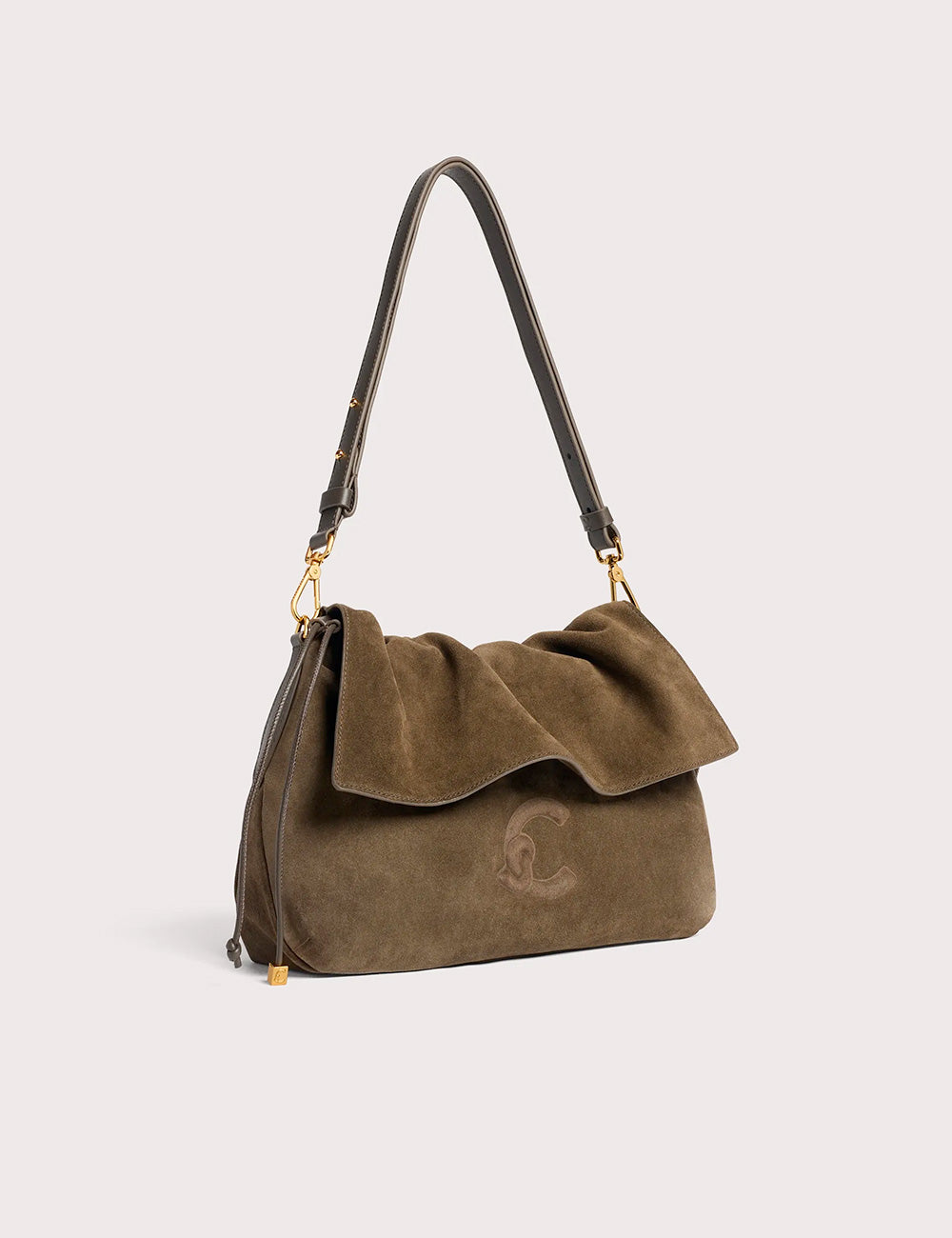 Coccinelle Lidia Suede Small Fango