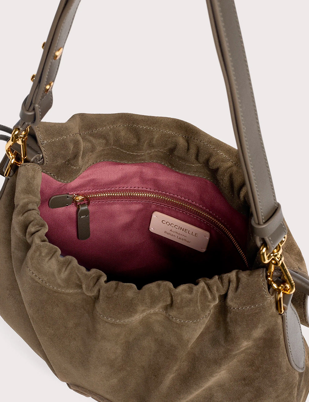Coccinelle Lidia Suede Small Fango