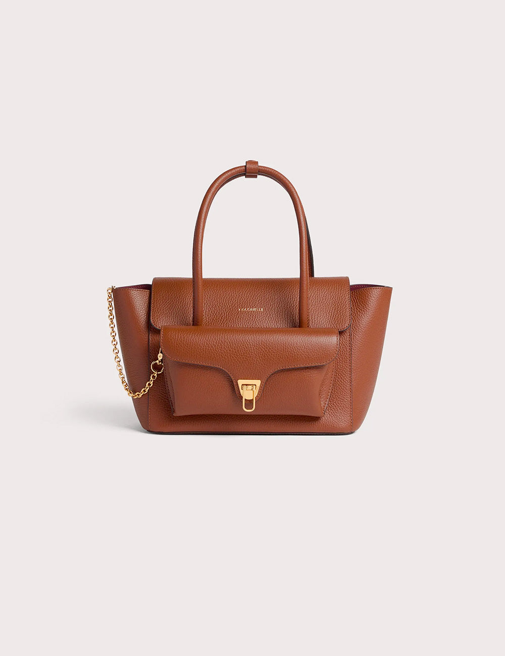 Coccinelle Double Beat Medium Cognac