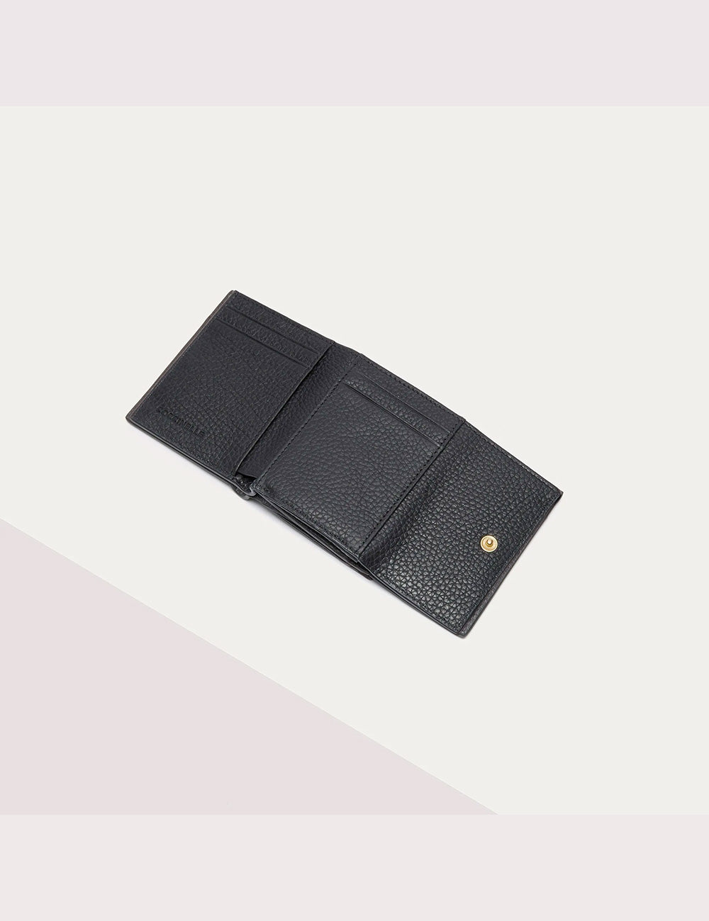 Coccinelle Portafoglio Metallic Mini Soft Noir