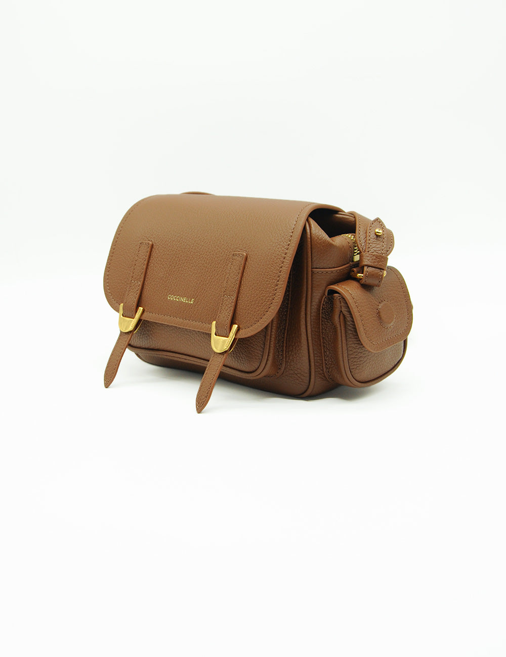 Coccinelle Campus Small Cognac