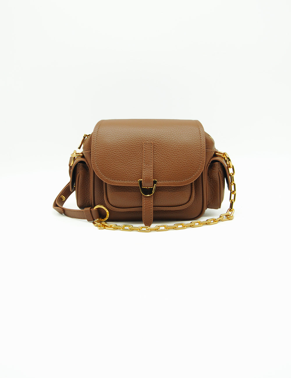 Coccinelle Campus Mini Cognac