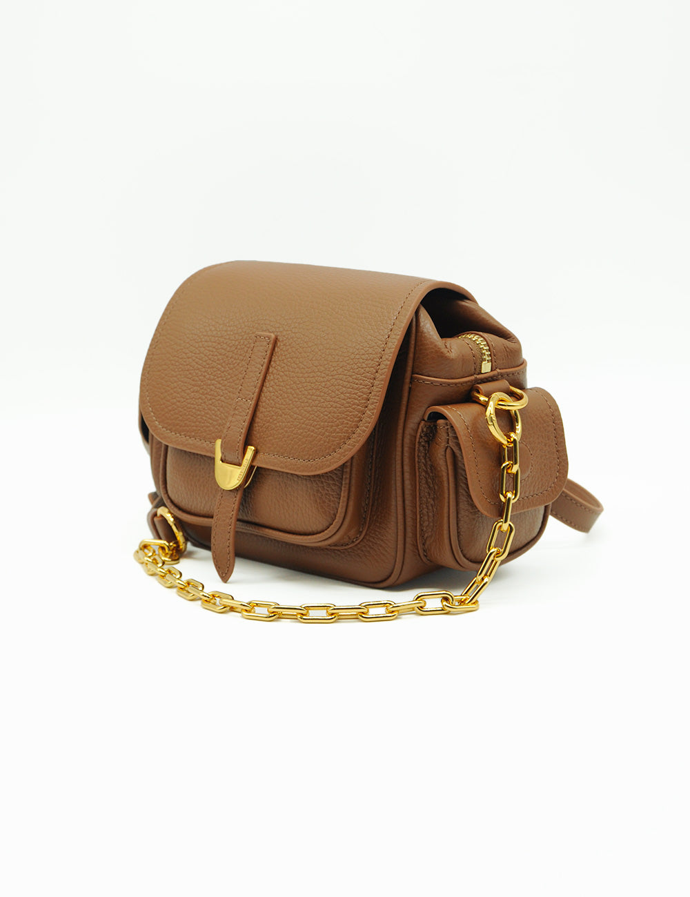 Coccinelle Campus Mini Cognac