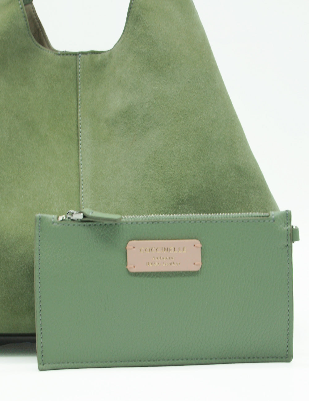 Coccinelle C-Easy Suede Small Greenery