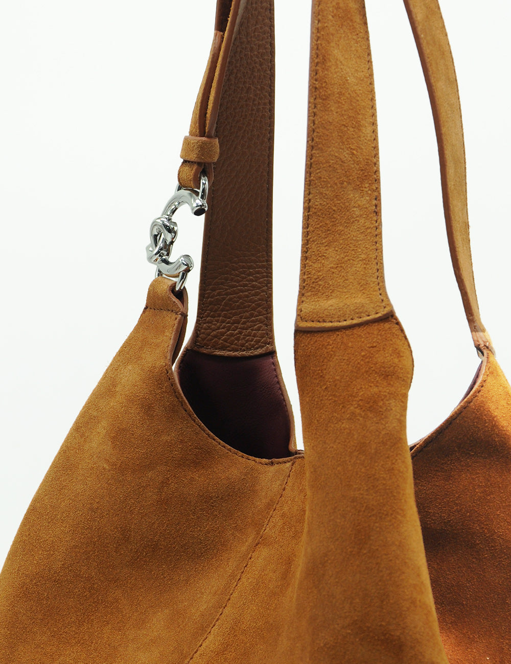 Coccinelle C-Easy Suede Small Cognac