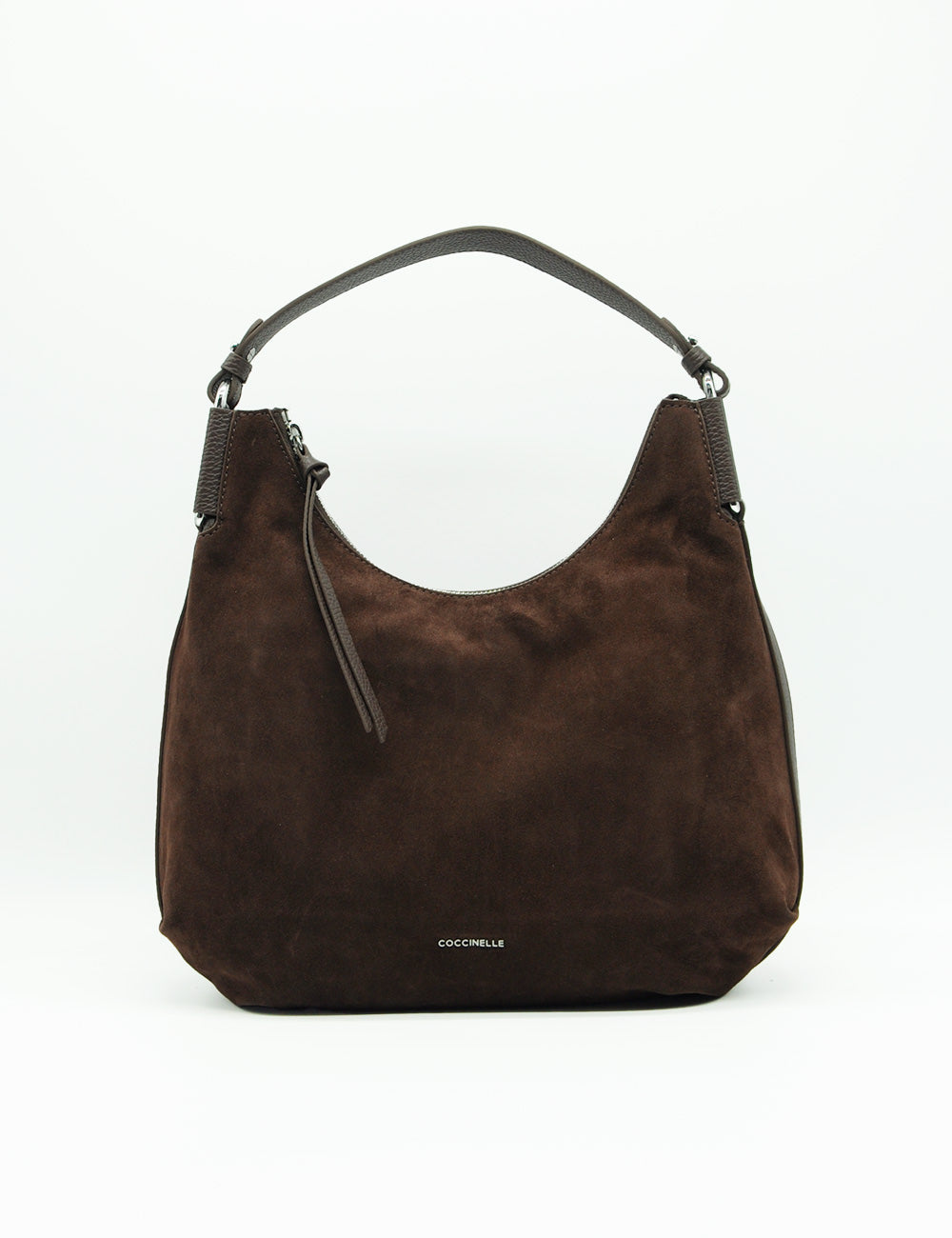 Coccinelle Rebecca Suede Small Brunette