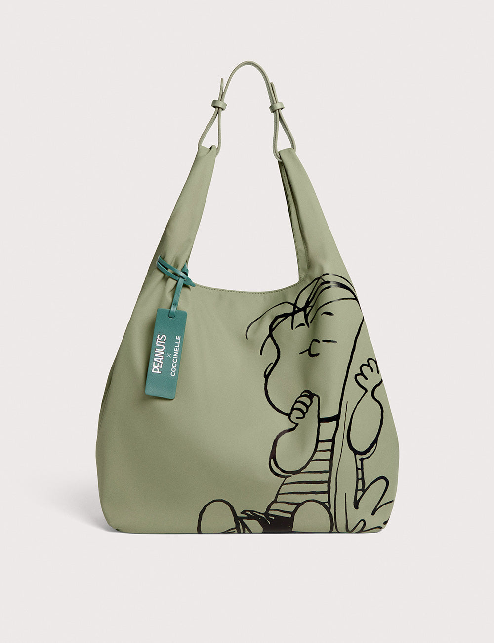 Coccinelle Shopping Peanuts Greenery