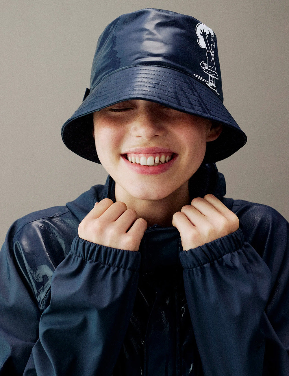 Coccinelle Cappello Peanuts Midnight Blue