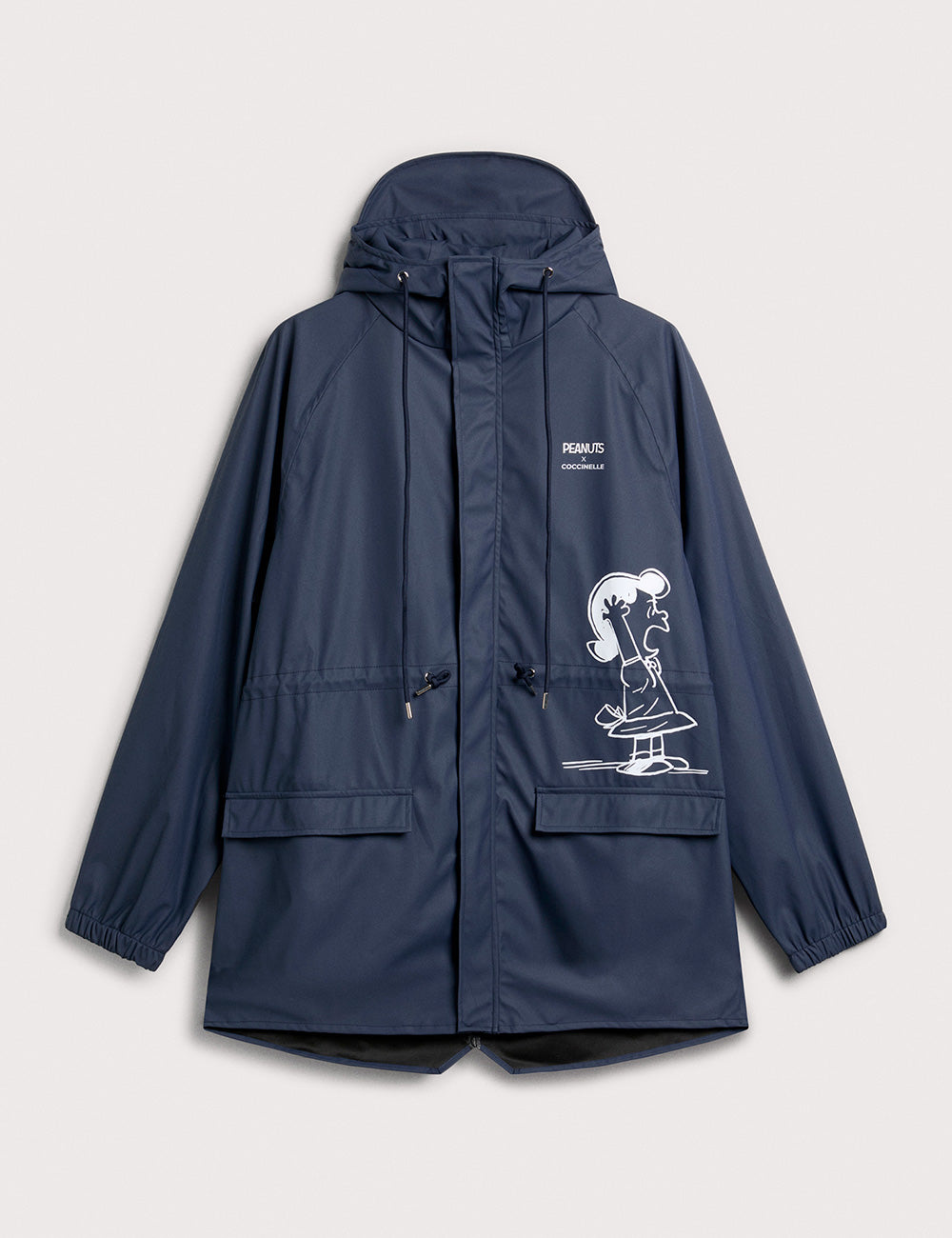Coccinelle Impermeabile Peanuts Midnight Blue