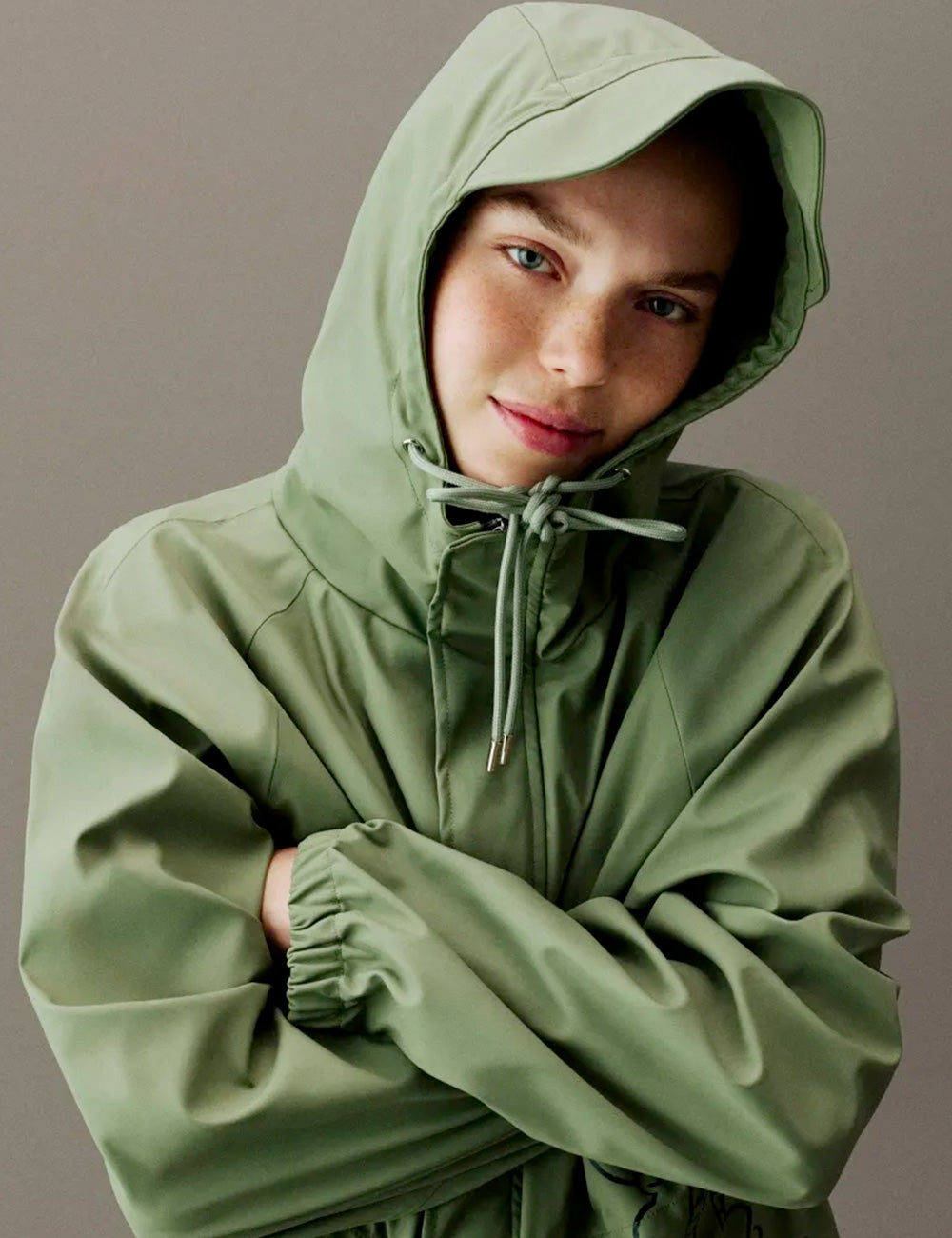 Coccinelle Impermeabile Peanuts Greenery