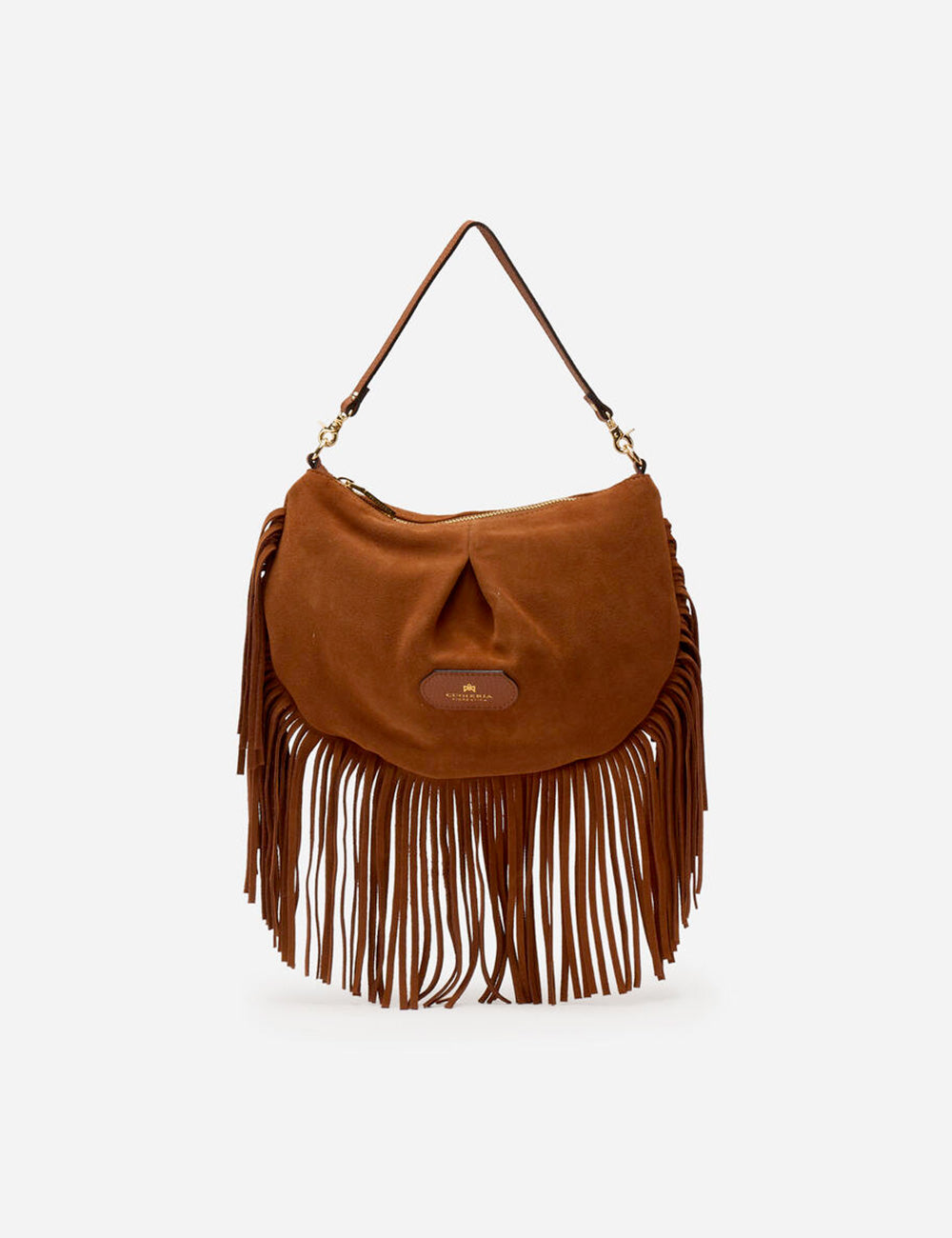 Cuoieria Fiorentina Mini Pouch Emma Folk Caramel