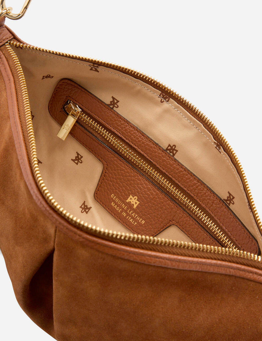 Cuoieria Fiorentina Maxi Pouch Emma Folk Caramel