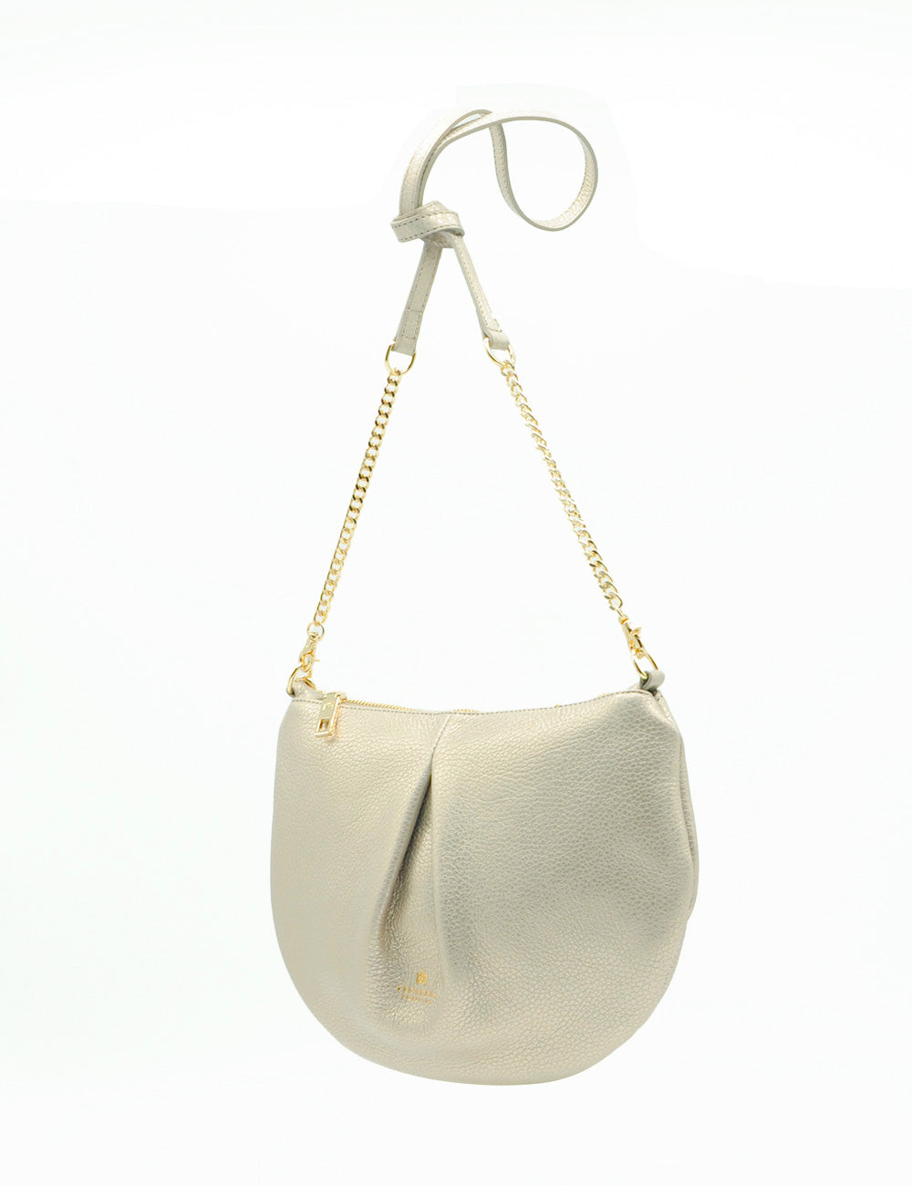 Cuoieria Fiorentina Emma Pouch Metal Nude