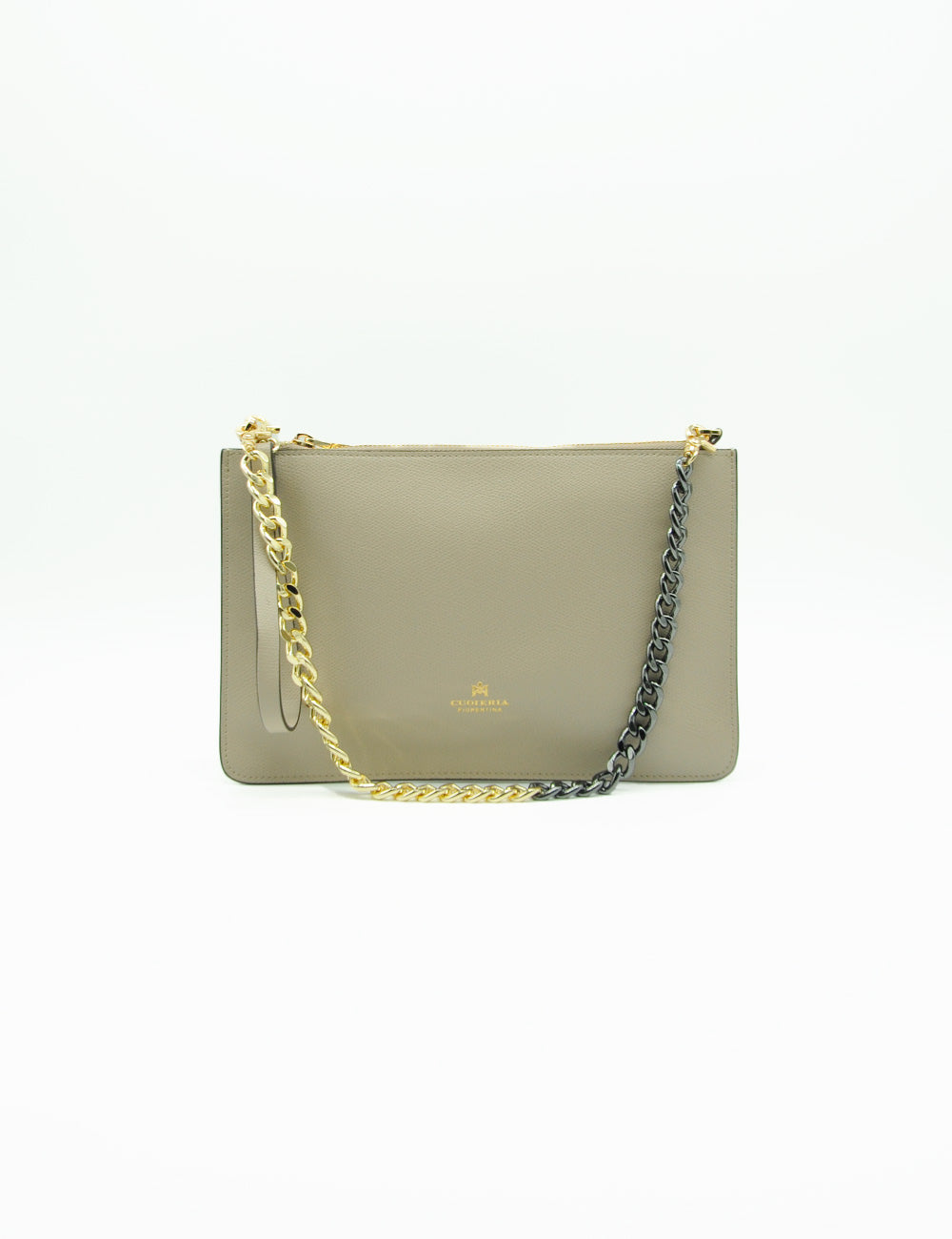 Cuoieria Fiorentina Pochette Alice Taupe