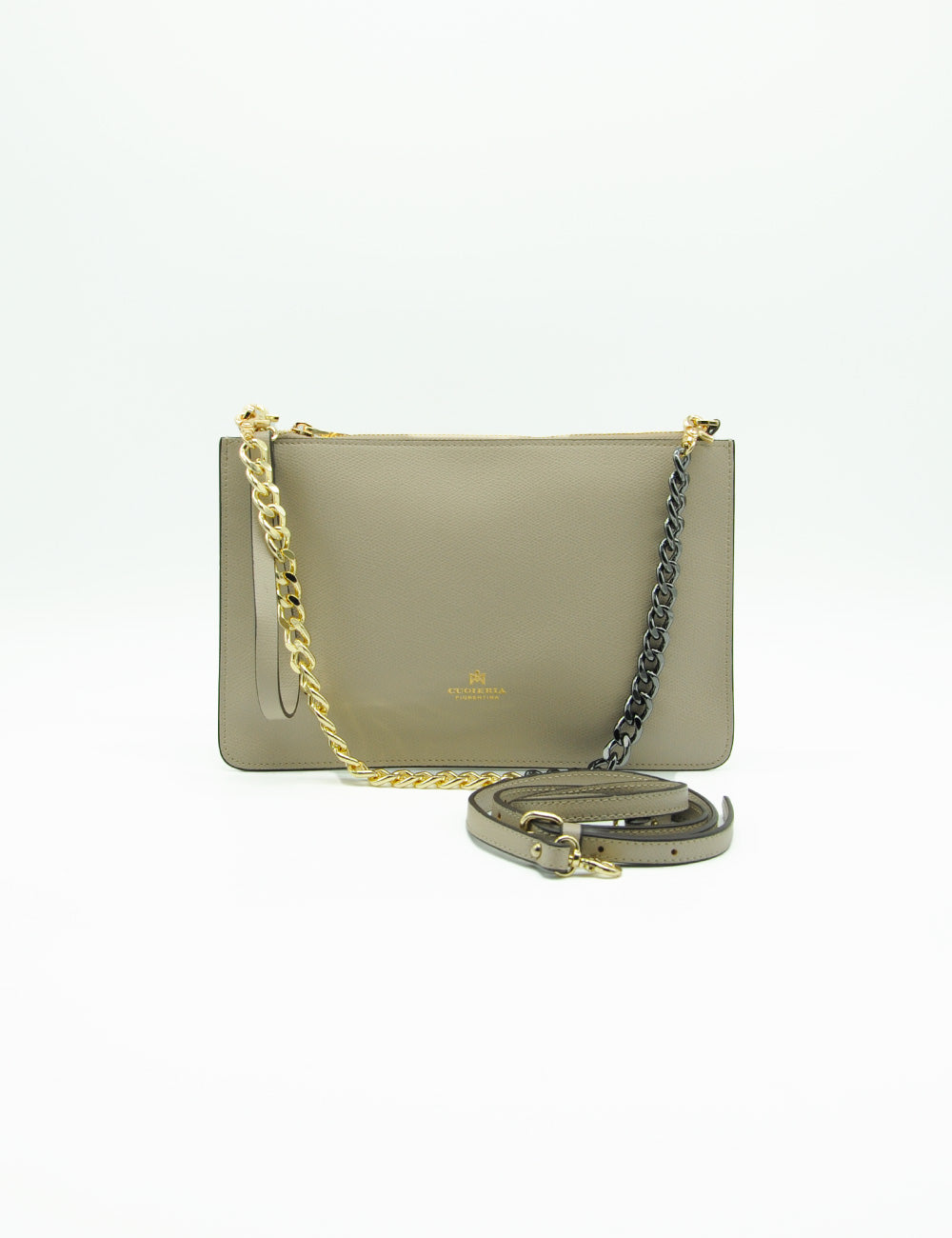 Cuoieria Fiorentina Pochette Alice Taupe