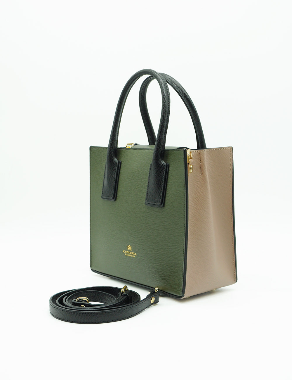 Cuoieria Fiorentina Tote Alice Militare