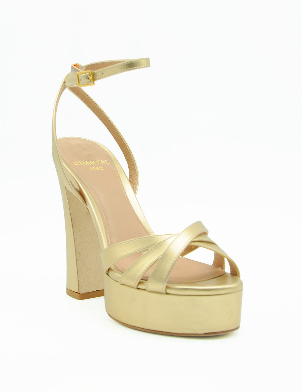 Chantal Sandalo Satin Oro