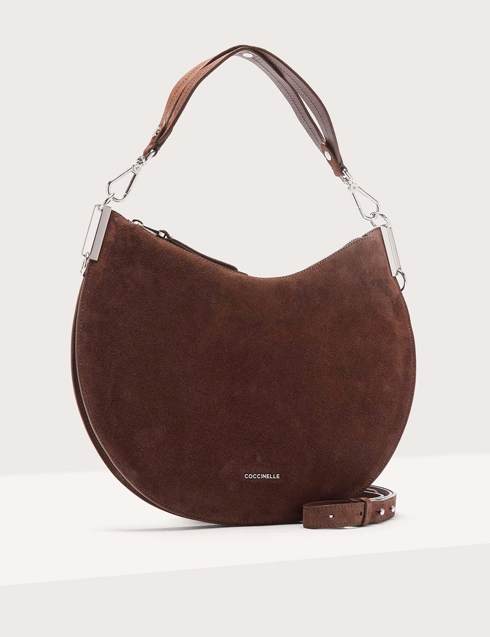 Coccinelle Sunup Suede Medium Fondant Brown