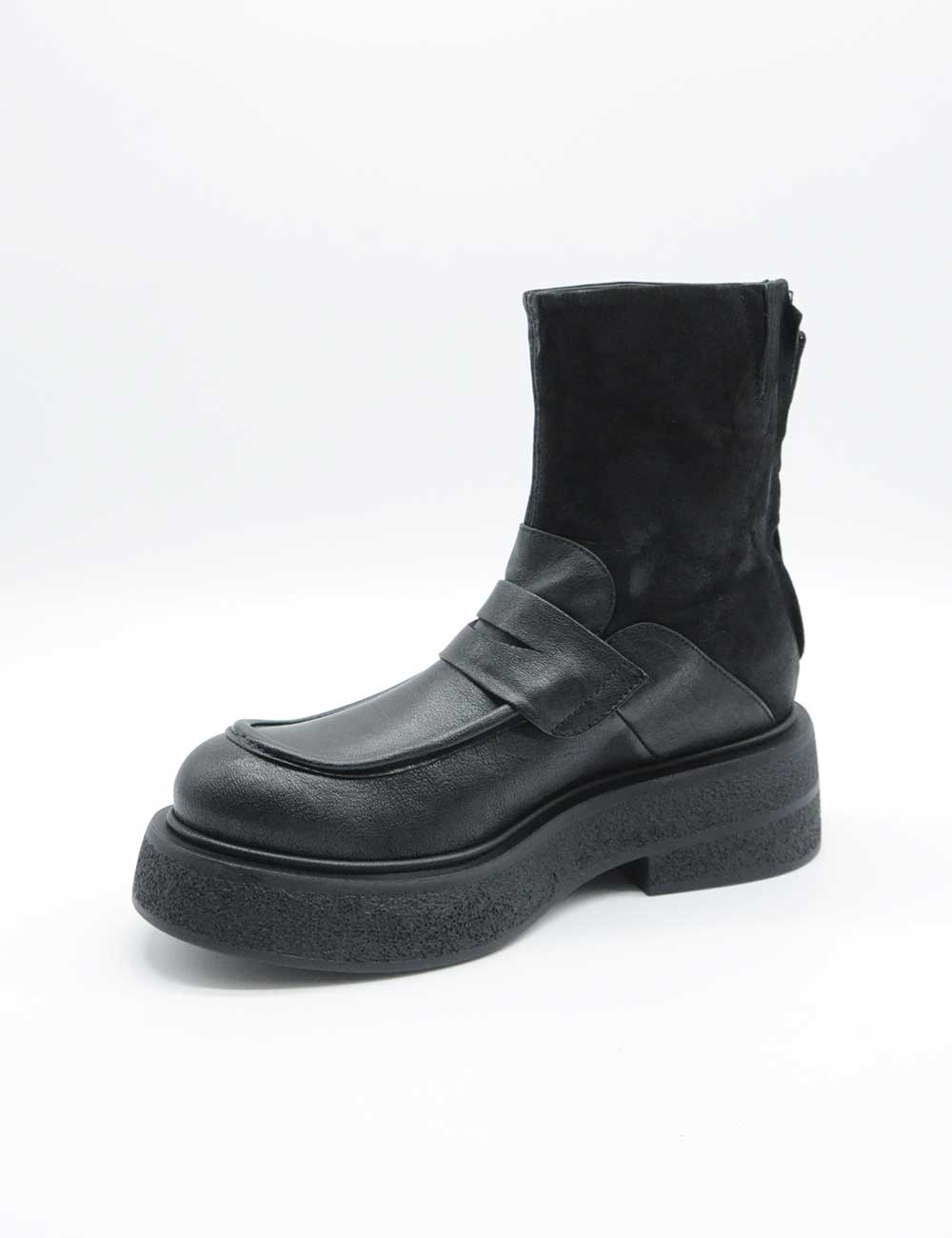 Ernesto Dolani Black Ankle Boot