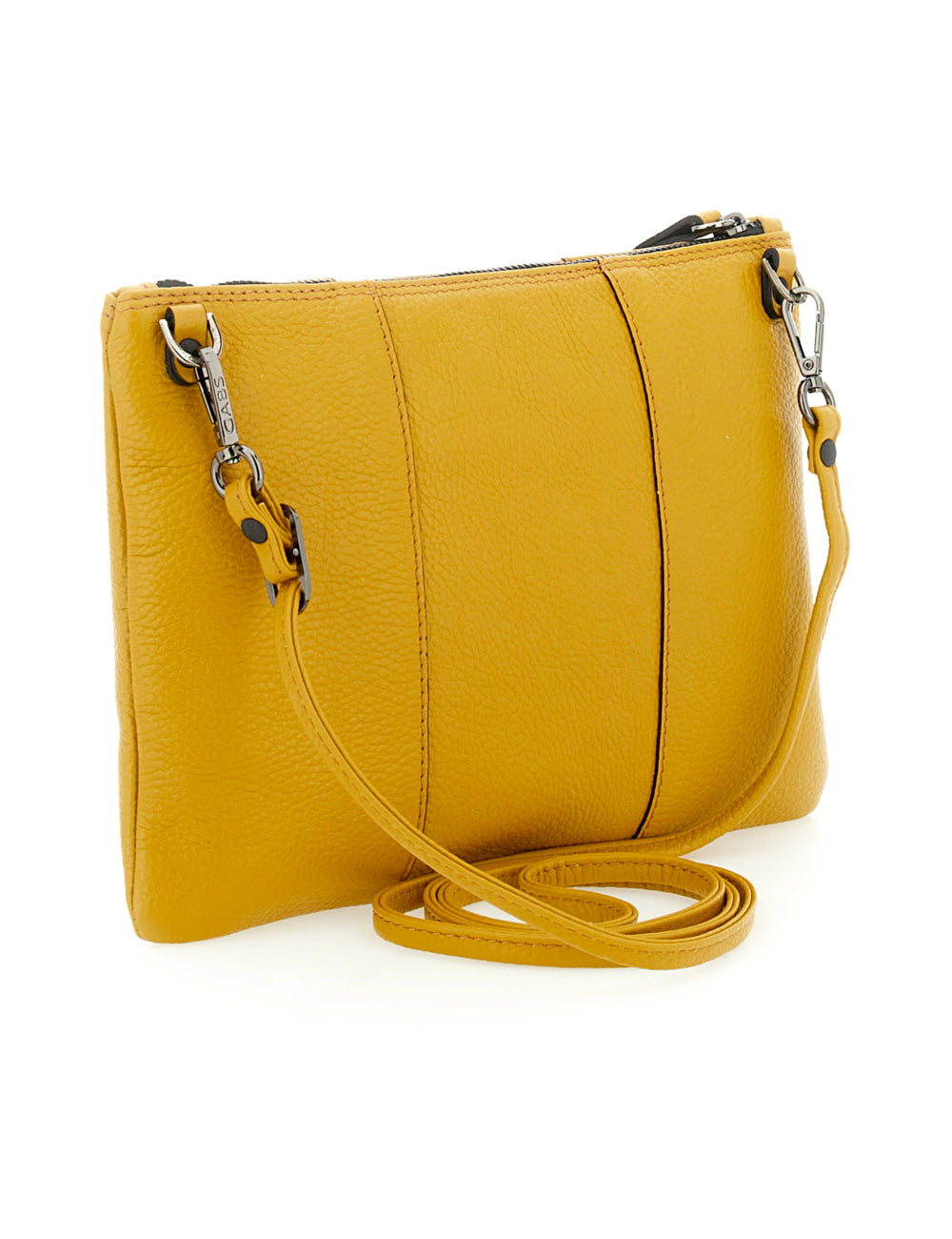 Borsa Gabs Beyoncè TG M Miele gialla senape in pelle, design minimalista