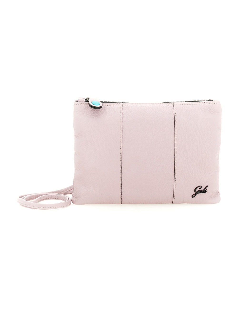 Gabs Beyoncé TG M Provenza clutch rosa con zip turchese