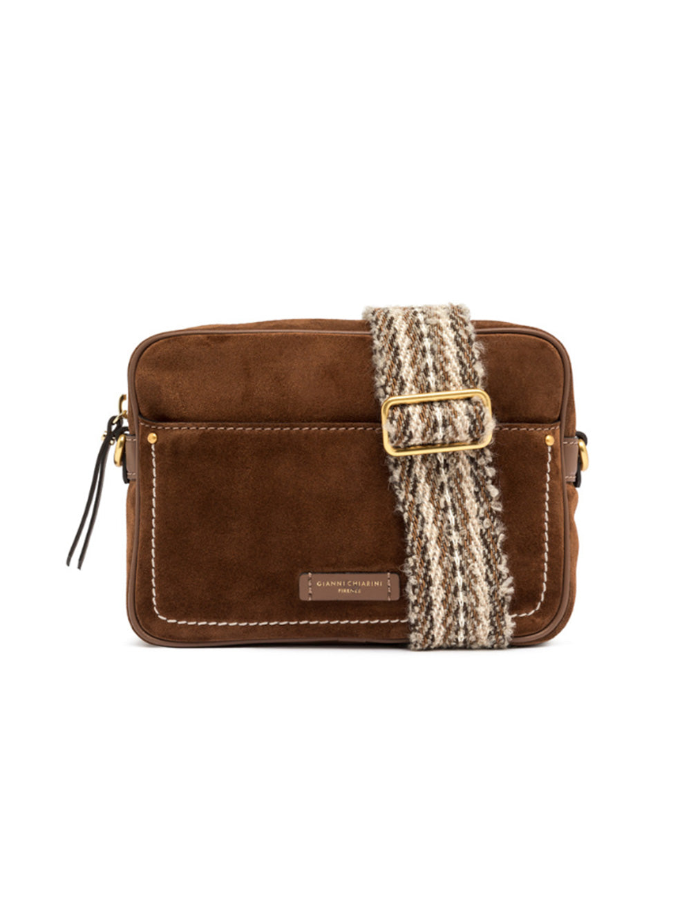 Gianni Chiarini Tracolla Nina Cognac