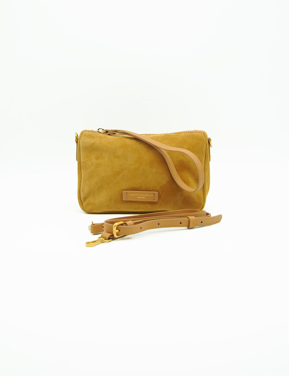 Gianni Chiarini Nora Pouch Peanut Butter Small