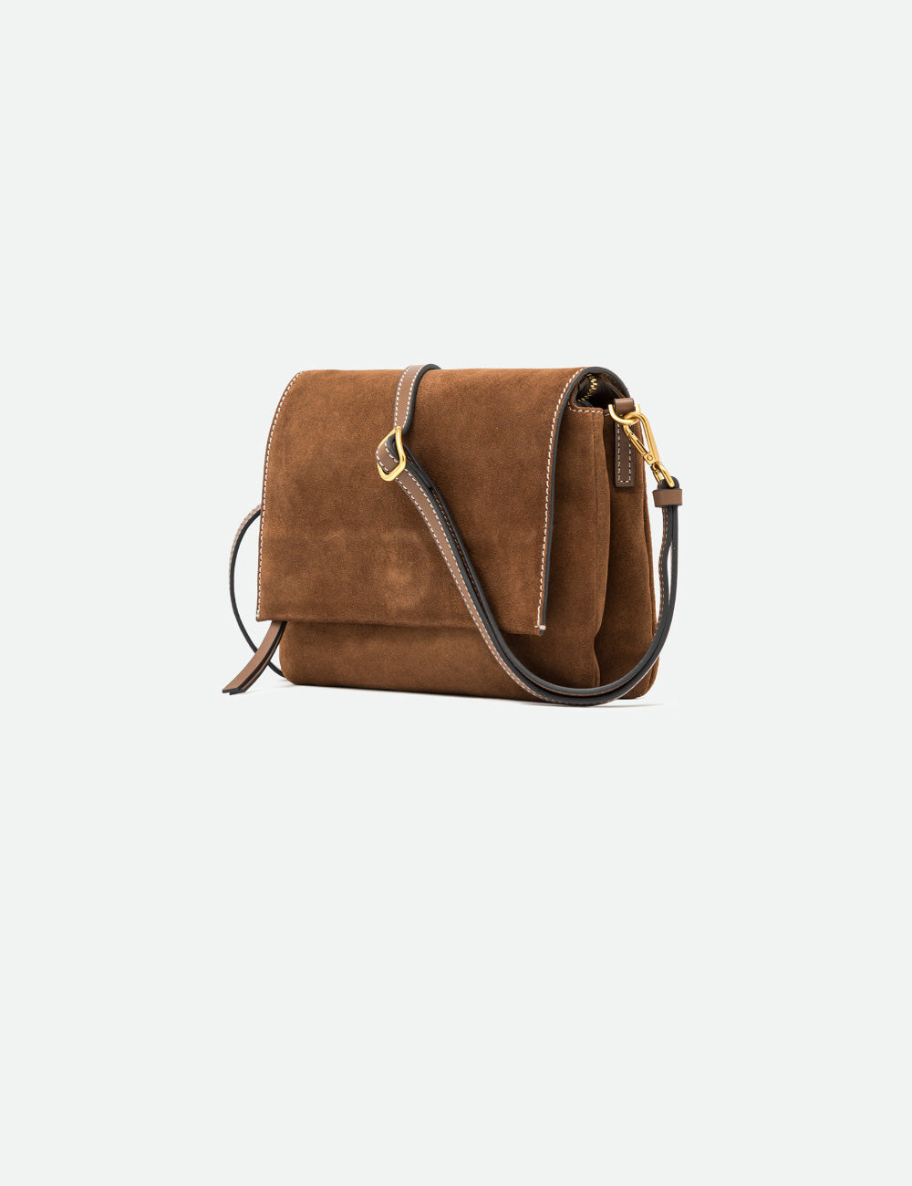 Gianni Chiarini Tracolla Three Cognac
