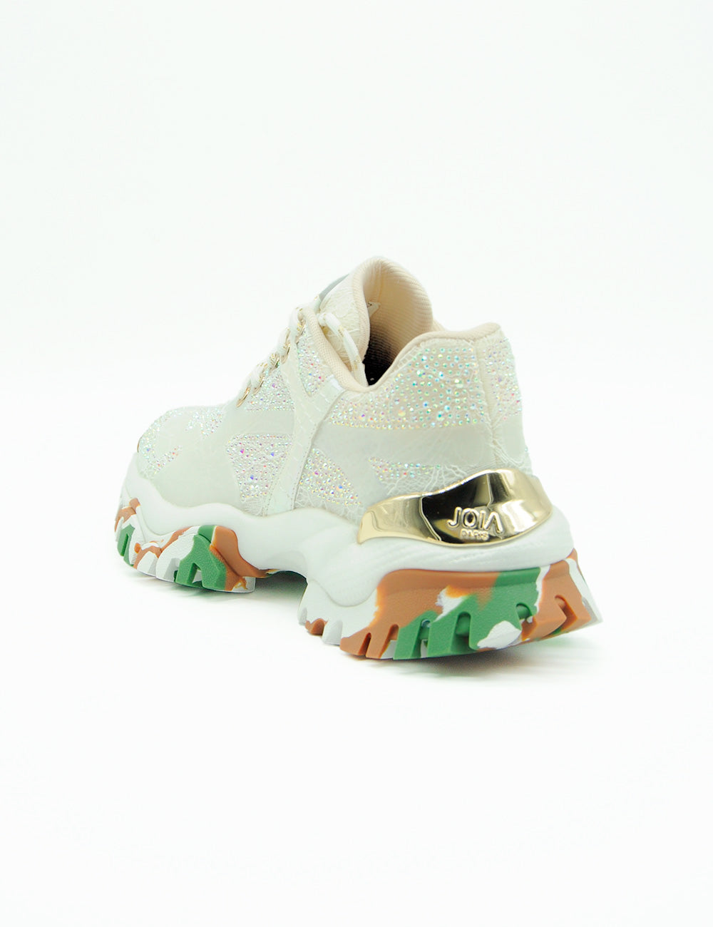 Joia Paris Sneakers Strass White