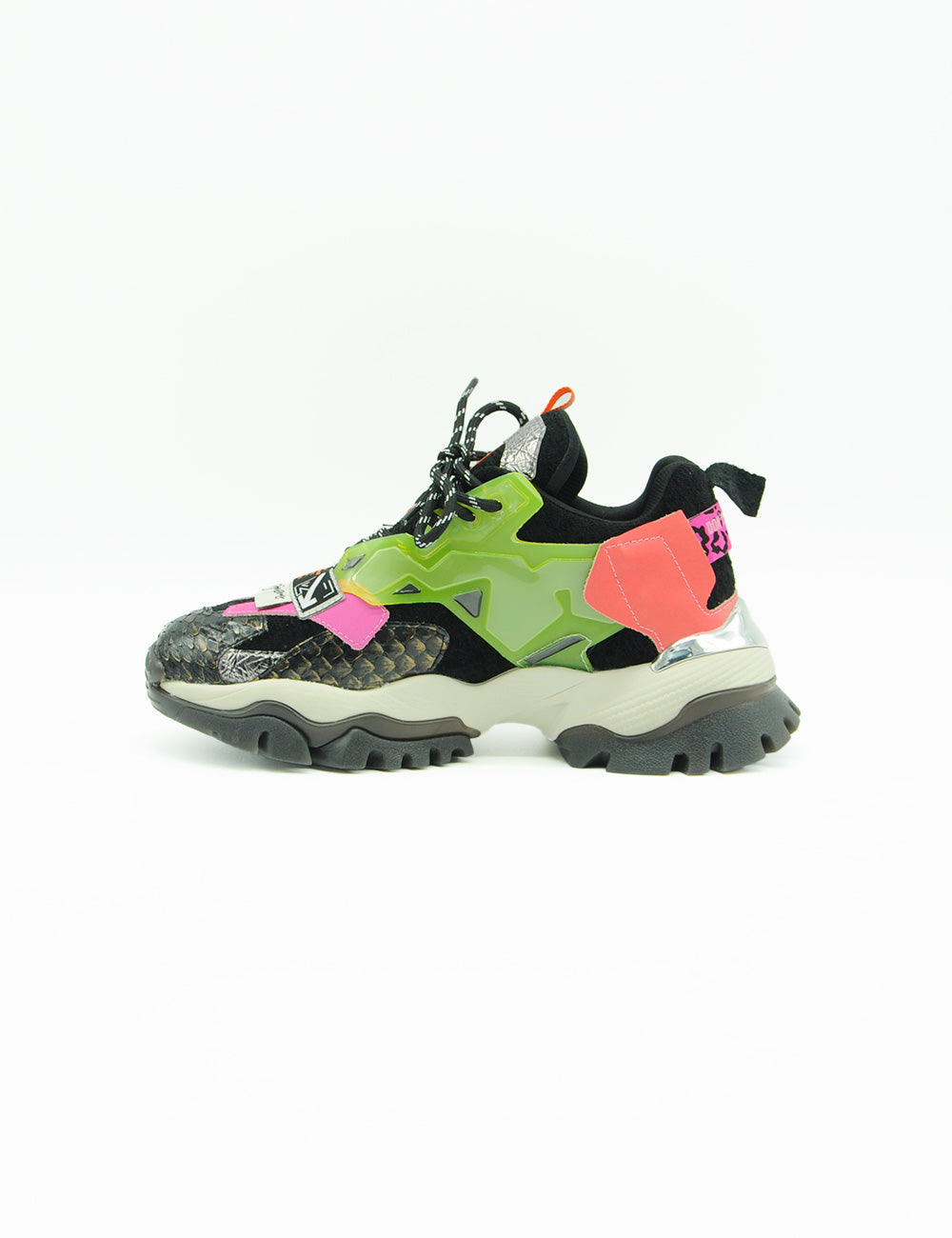 Joia Paris Sneakers Legion Yellow Black Fucsia