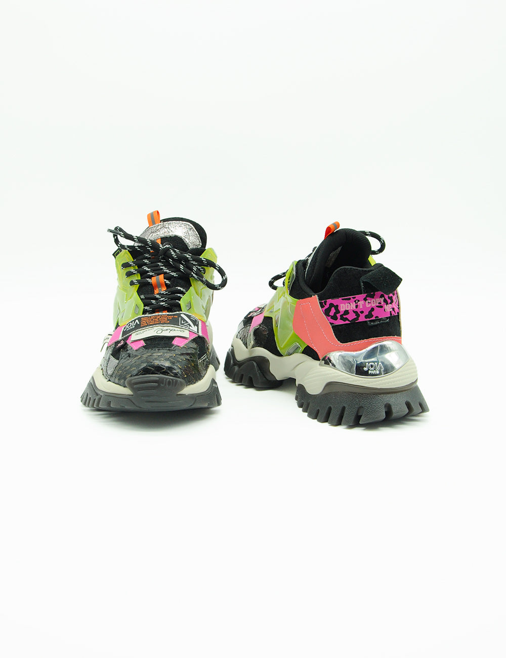 Joia Paris Sneakers Legion Yellow Black Fucsia