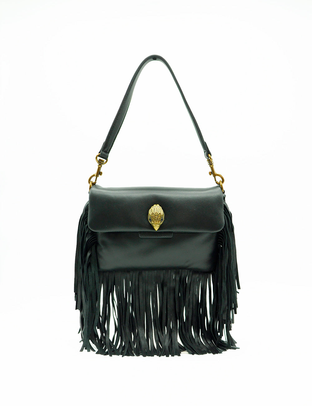 Kurt Geiger Tracolla Kensington Frange Nera