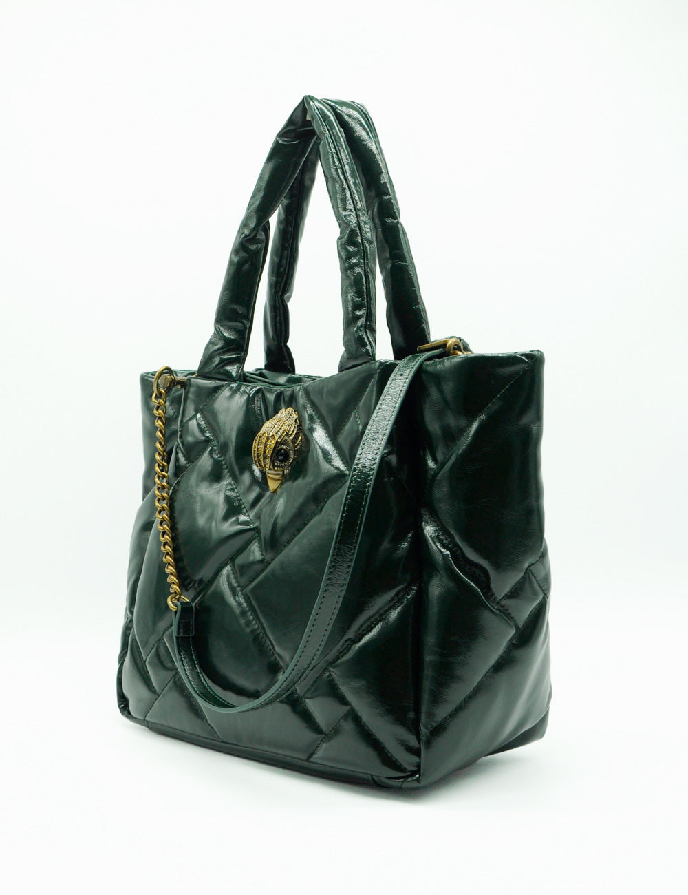 Kurt Geiger Shopper Kensington Puff Green