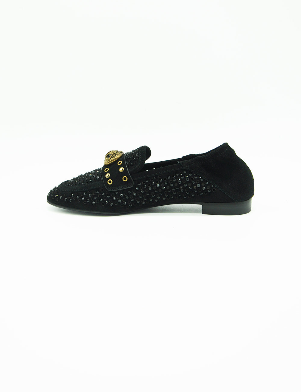 Kurt Geiger Mocassino Chelsea Crystal Nero