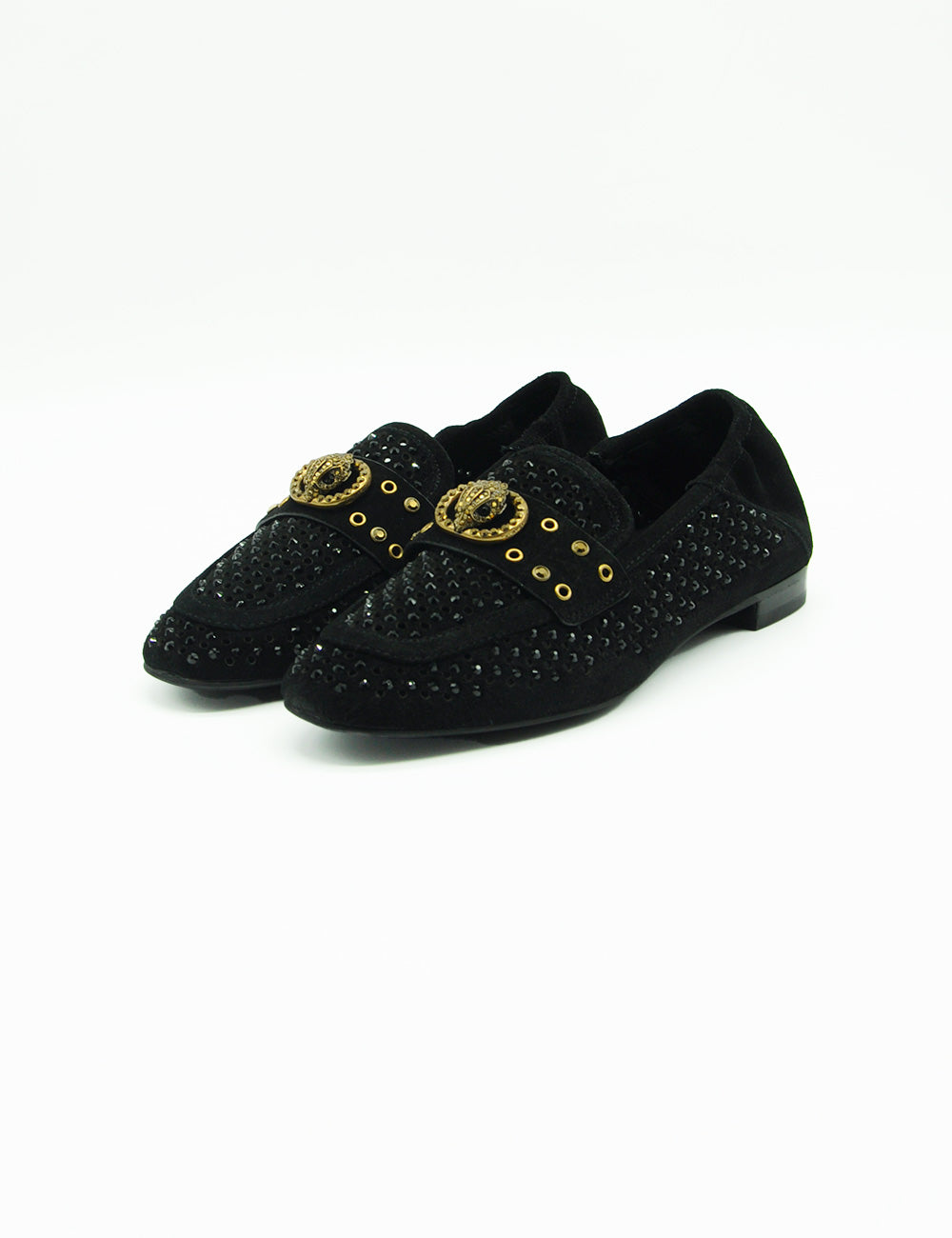 Kurt Geiger Mocassino Chelsea Crystal Nero