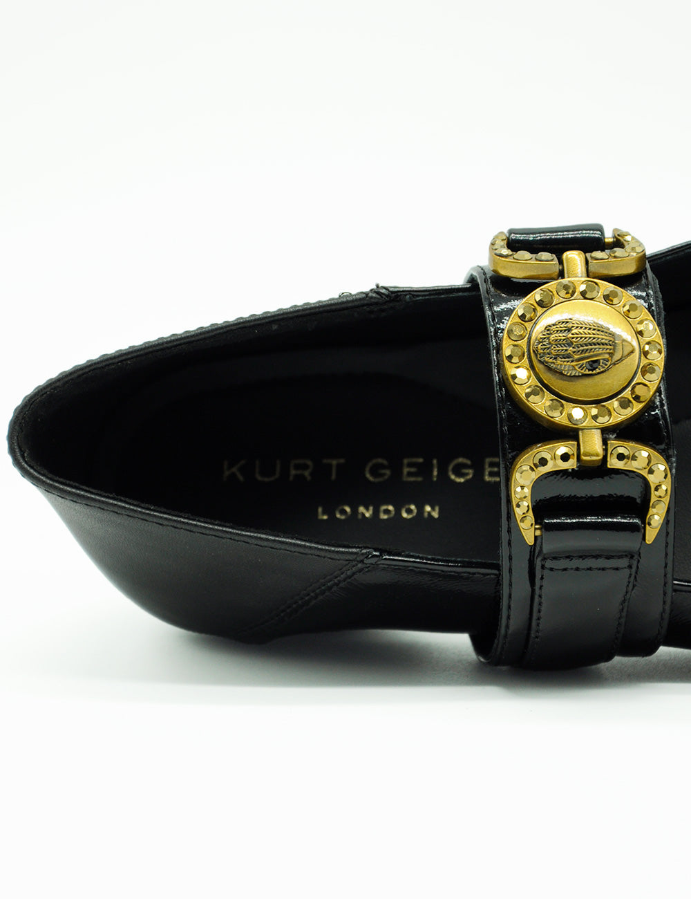 Kurt Geiger Ballerina Mansion Black