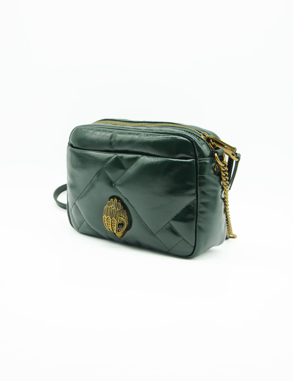 Kurt Geiger Camera Bag Kensington Puff Green