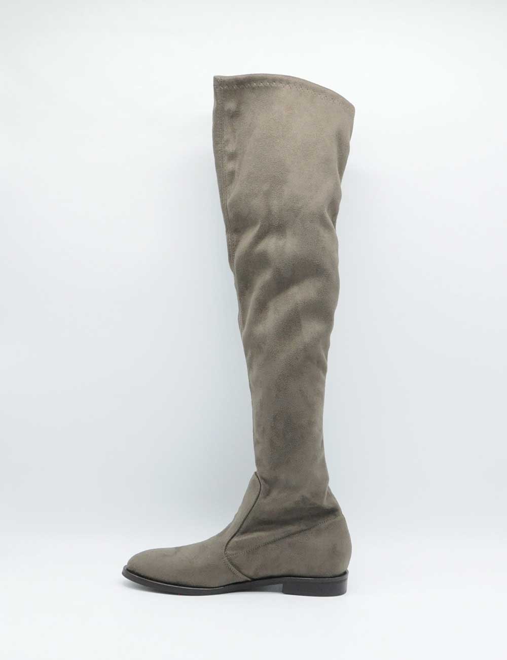 Les Tulipes Stretch Boot Taupe