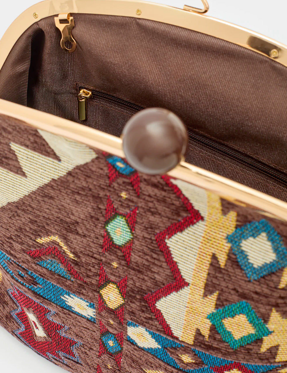 Nalì Clutch Nova Marrone