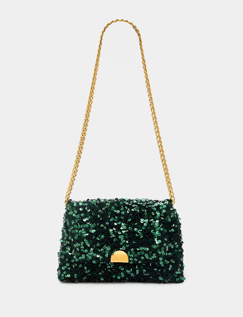 Nalì Tracolla Mara Paillettes Verde
