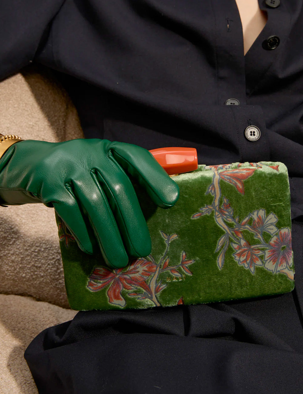 Nalì Clutch Milo Verde