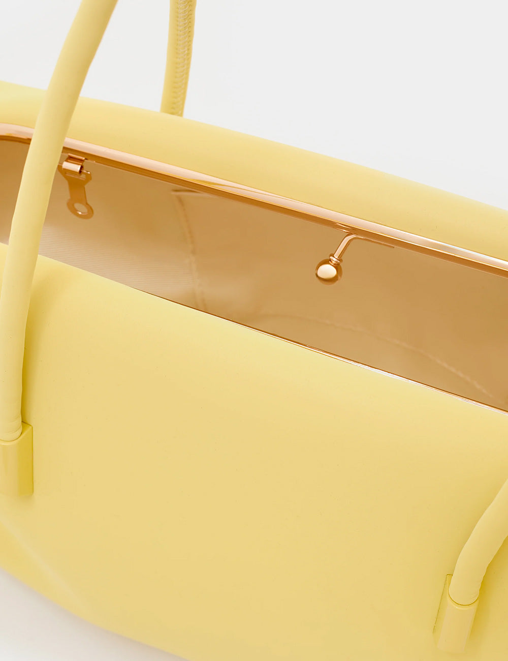 Borsa gialla Nalì A Spalla Cassi Big Gialla elegante e minimalista