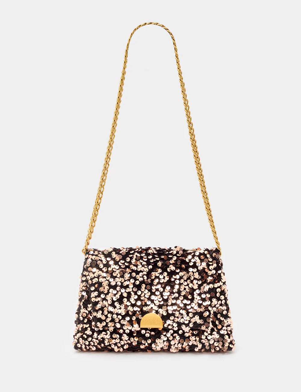Nalì Tracolla Mara Paillettes Bronzo