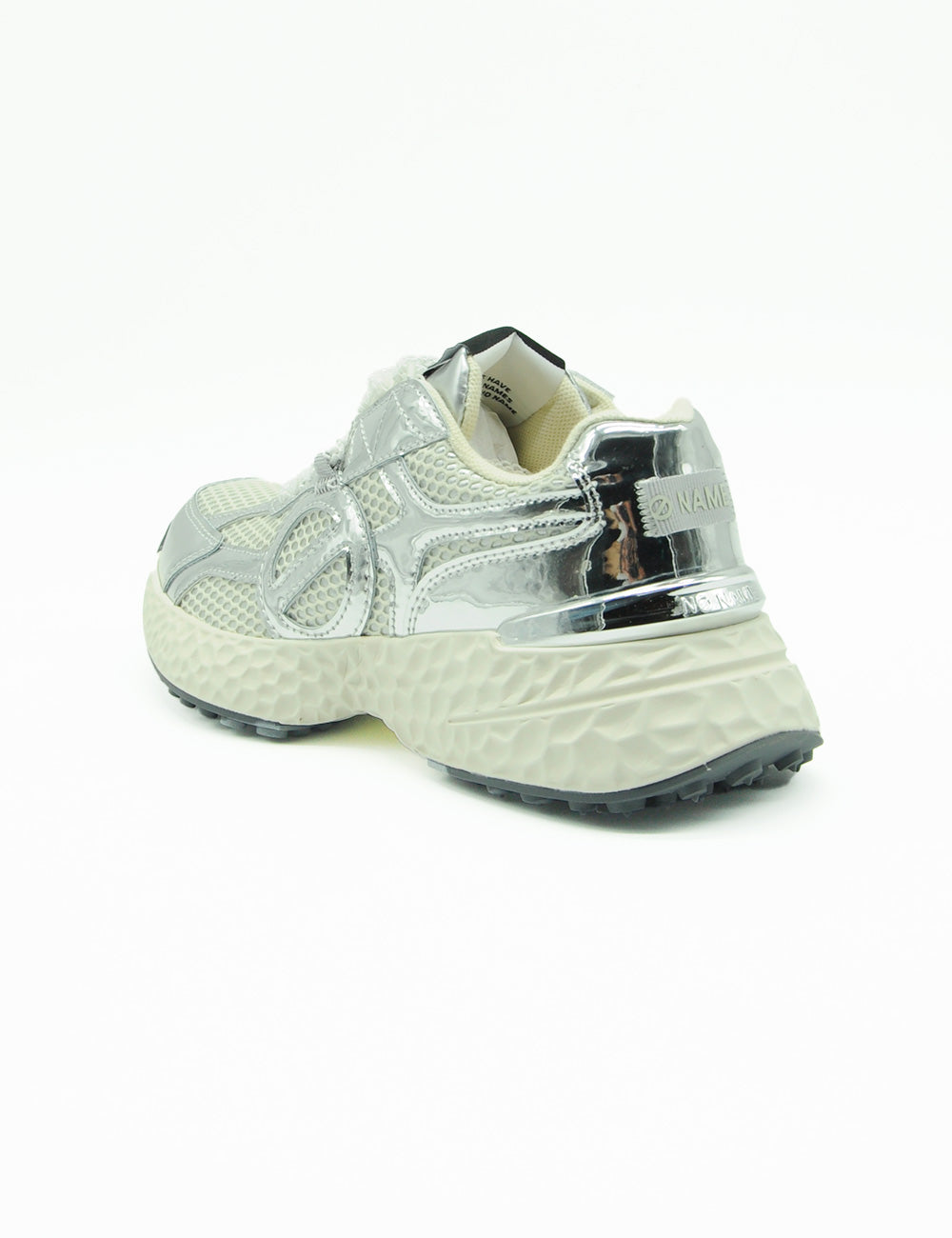 NØ NAME Carter 2.0 Runner White Silver