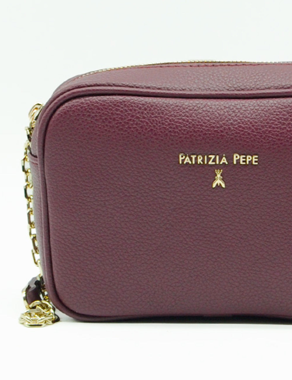 Patrizia Pepe Mini Bag Dark Plum