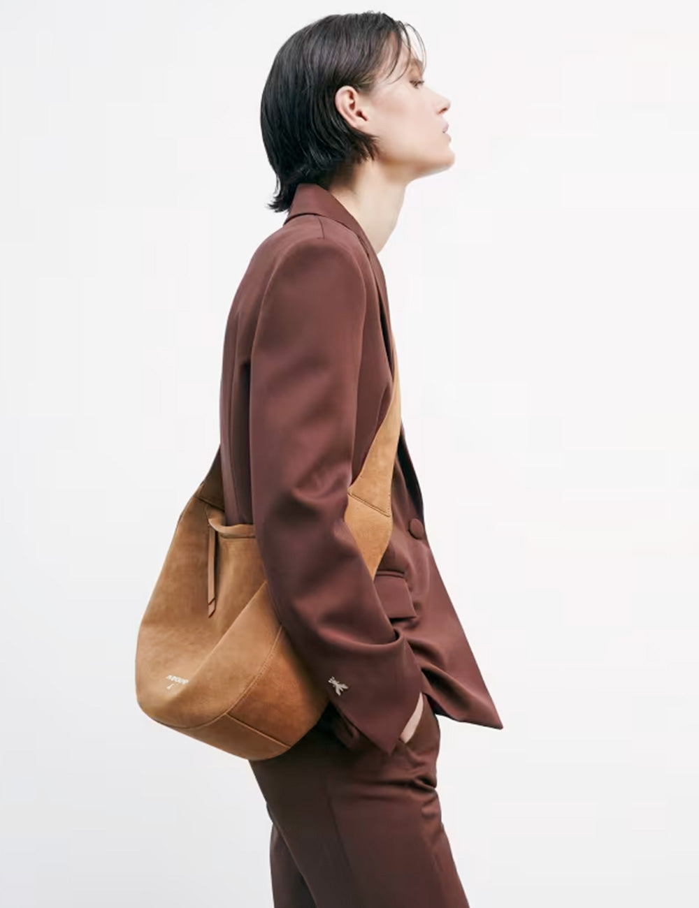 Patrizia Pepe Hobo New Moon Natural