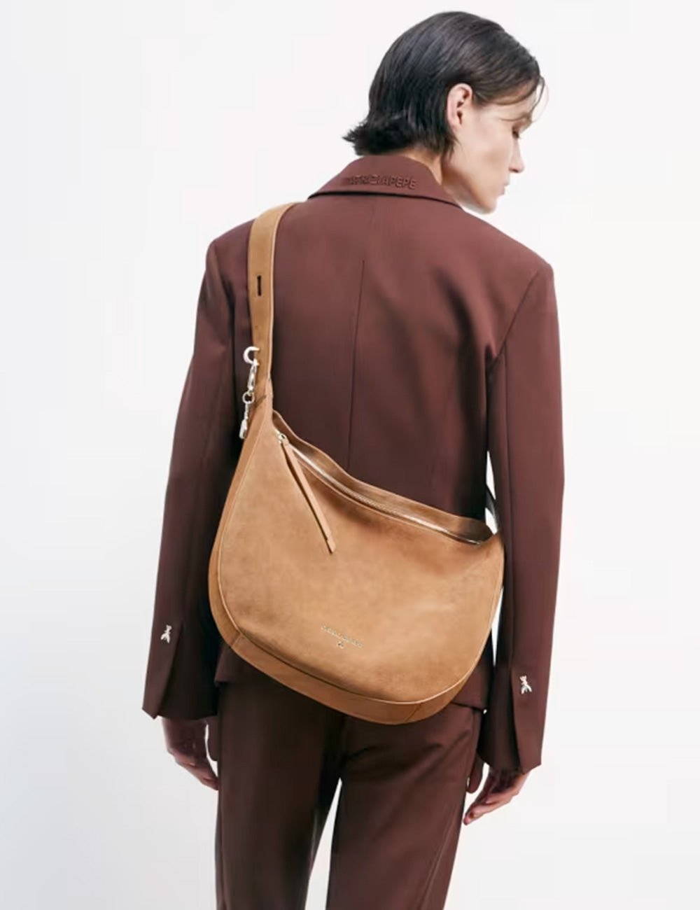 Patrizia Pepe Hobo New Moon Natural